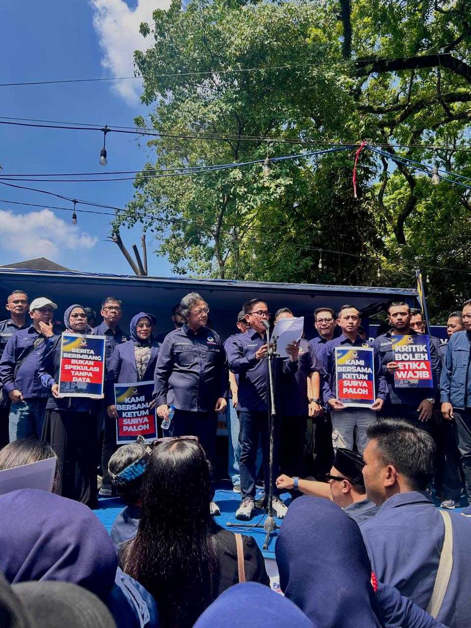 NasDem Garut Soroti Pemberitaan Media, H. Haris Kalicman Tekankan Etika dan Keberimbangan